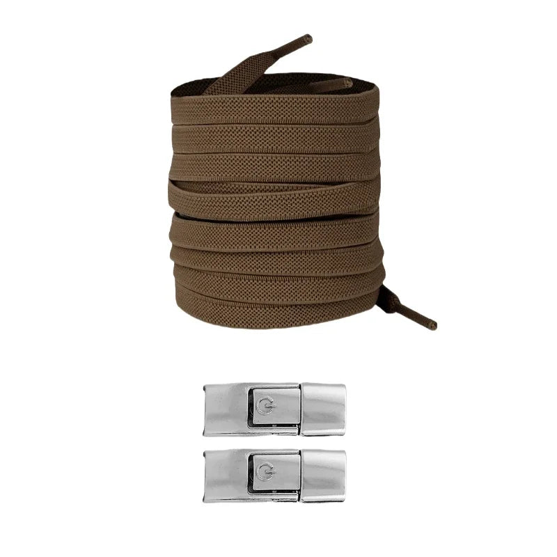 Colorful No-Tie Elastic Press Lock Shoelaces ATHLEXES
