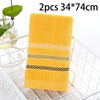 WheatEar Quick Dry Cotton Towels 2pcs Set ATHLEXES