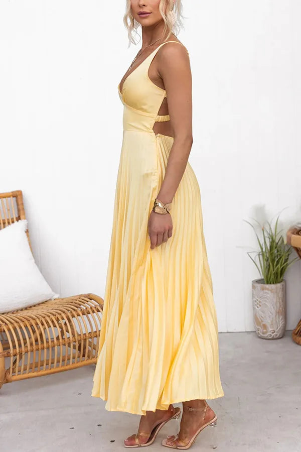 Elegant Ankle-Length Women's Vacation Dress ATHLEXES