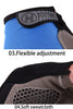 CycloGrip Half Finger Training Gloves for Men & Women ATHLEXES