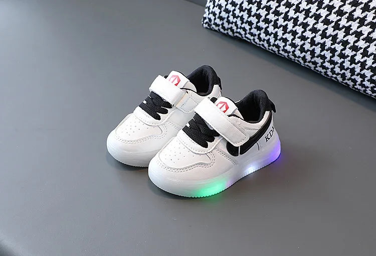 Luminous Soft Sole LED Sports Shoes for Kids ATHLEXES