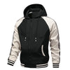 Vibrant Spring Color Block Hoodie Jacket for Men ATHLEXES