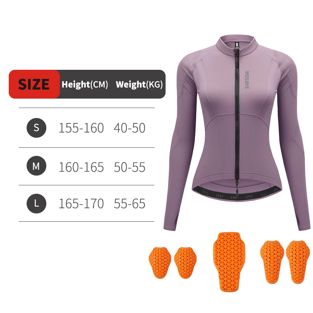WOSAWE Women's CE Certified Motorcycle Jacket ATHLEXES