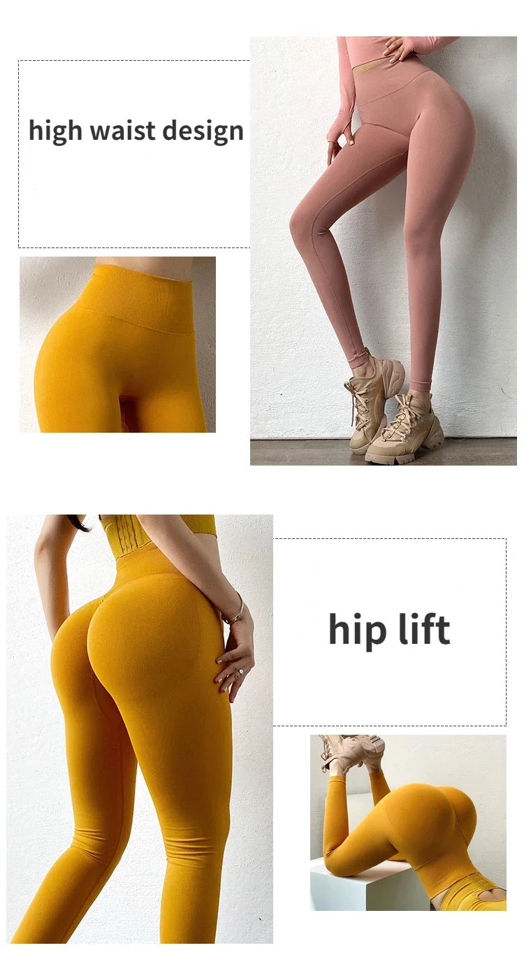 SculptFit High Waist Seamless Leggings ATHLEXES