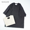 WAVLATII Oversized Brown Summer Tees for Unisex Casual Wear ATHLEXES