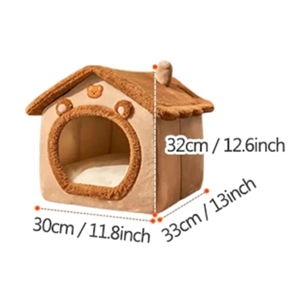 SnuggleNest Foldable Pet Tent ATHLEXES