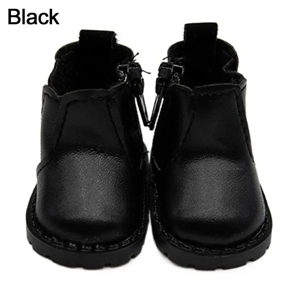 Mini Doll Boot Shoes for 20cm Plush Dolls - Stylish 5-5.5cm Accessories ATHLEXES