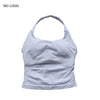 Impact Halter Backless Gym Top for Women ATHLEXES