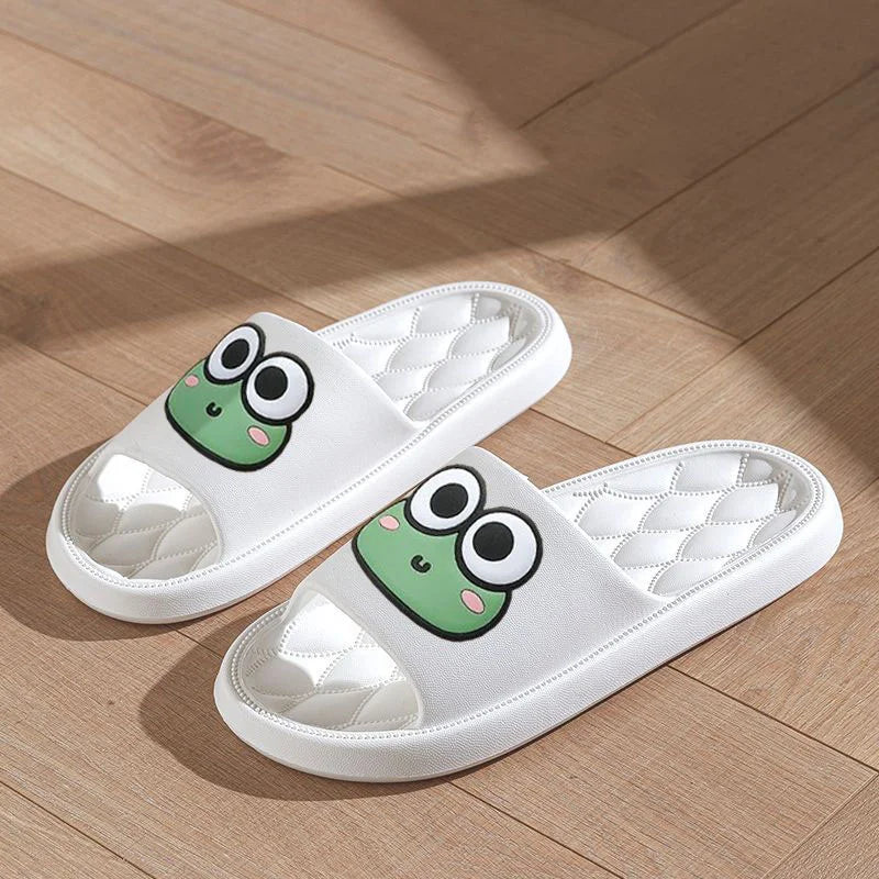 FrogHop Non-Slip Summer Beach Bathroom Slides ATHLEXES