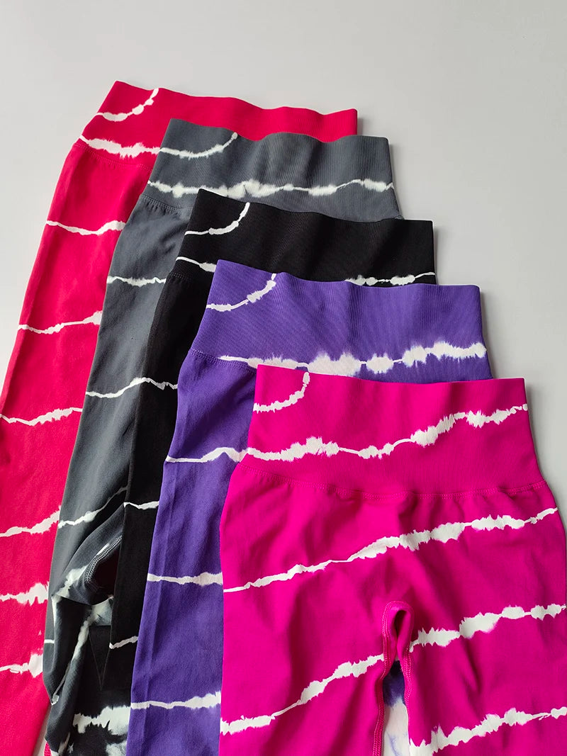 Vibrant Seamless High-Waist Yoga Leggings ATHLEXES
