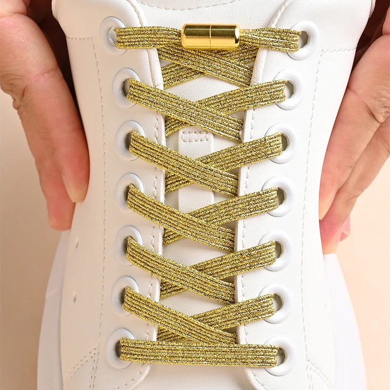 Colorful No Tie Elastic Shoelaces for Kids and Adults ATHLEXES