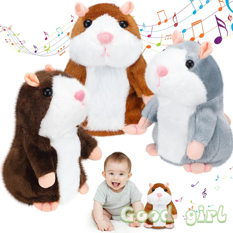 TalkMate Interactive Plush Hamster Toy ATHLEXES
