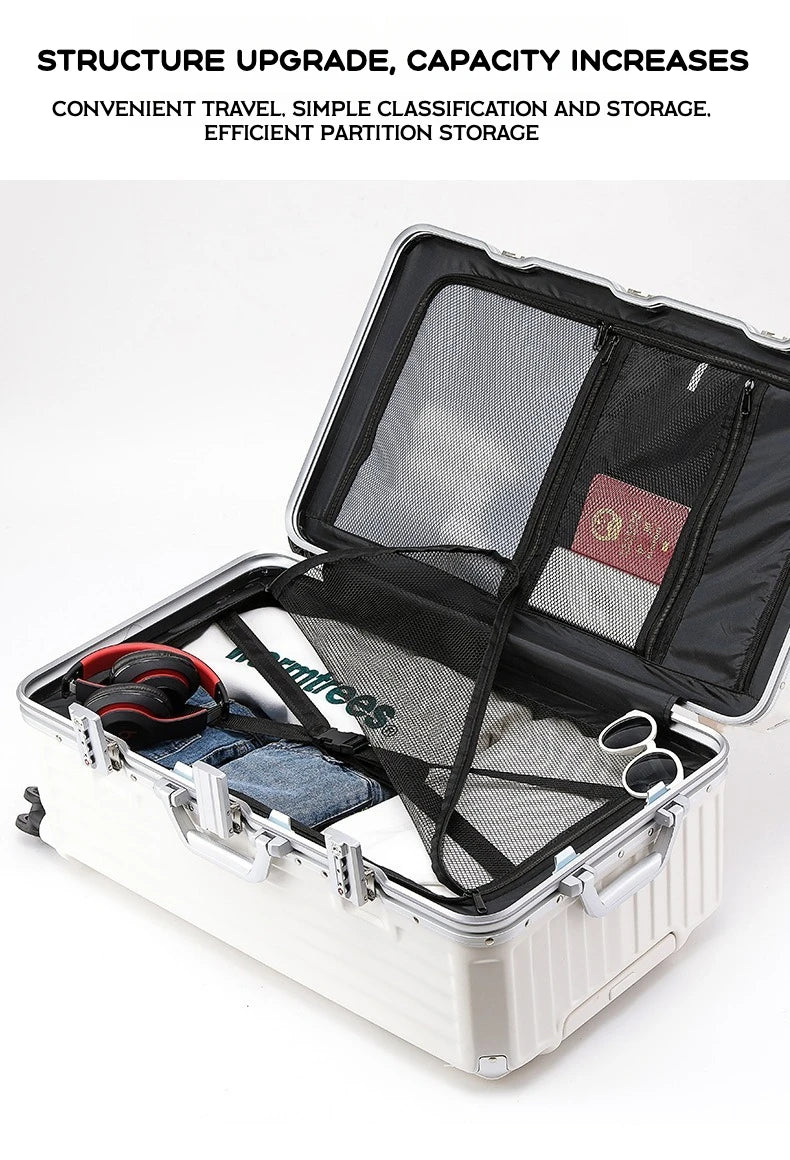 RSRDDY Durable USB Charging Luggage Set ATHLEXES