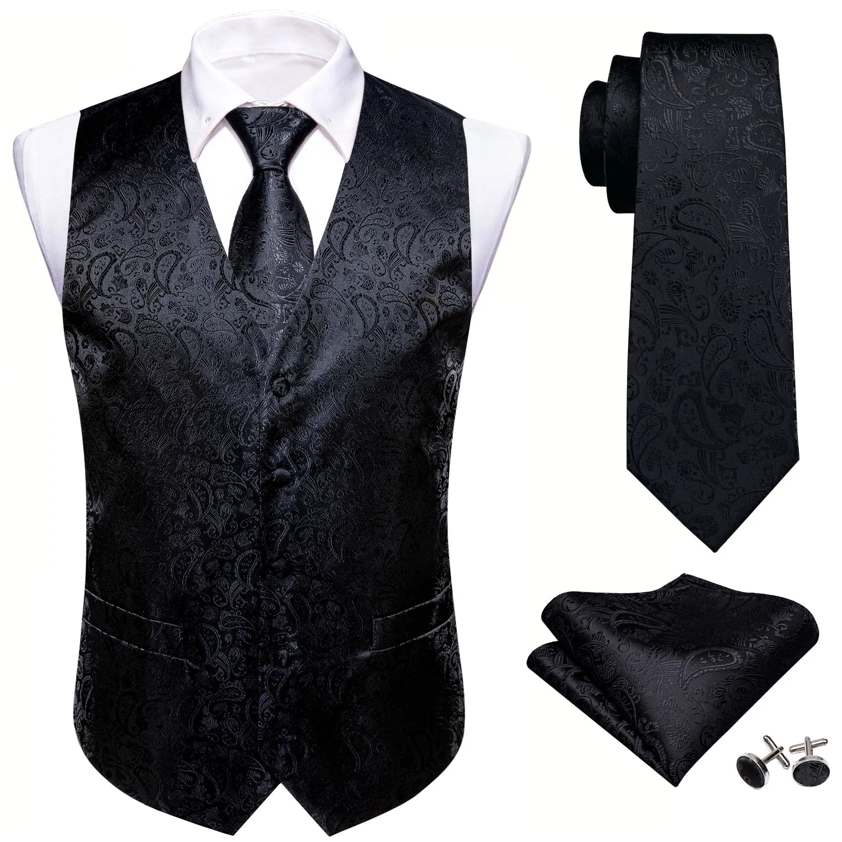 Silken Sophistication Vest Set ATHLEXES