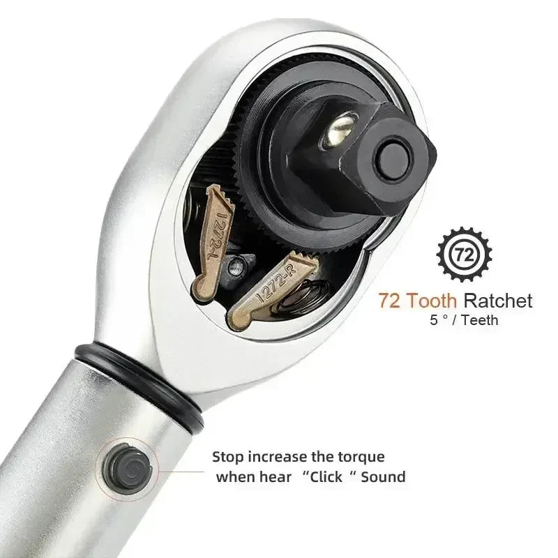 PrecisionPro 3/8 Inch Torque Wrench 5-60N.m ATHLEXES