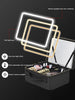 LuxeGlow LED Makeup Organizer with Mirror ATHLEXES