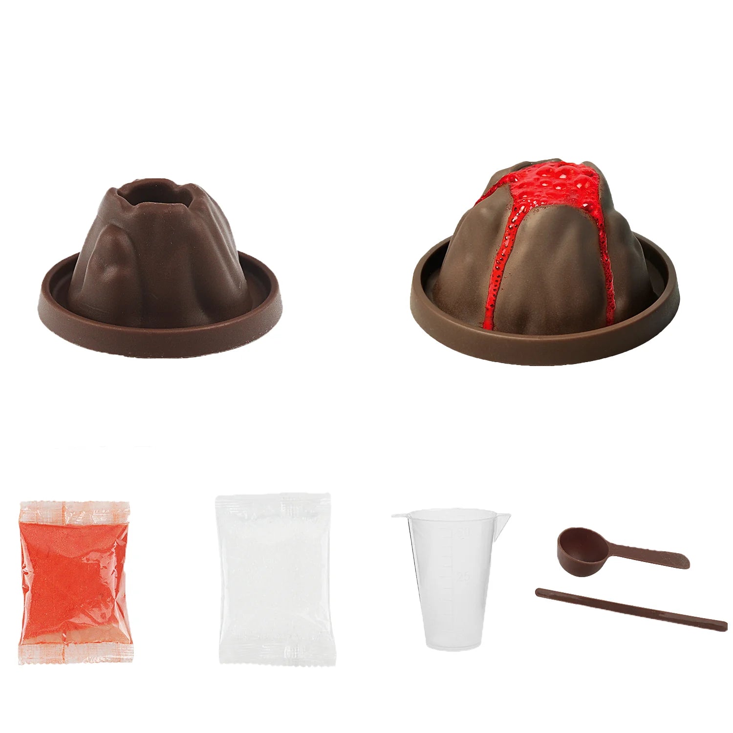 Volcano Science Lab: DIY Eruption Experiment Set ATHLEXES
