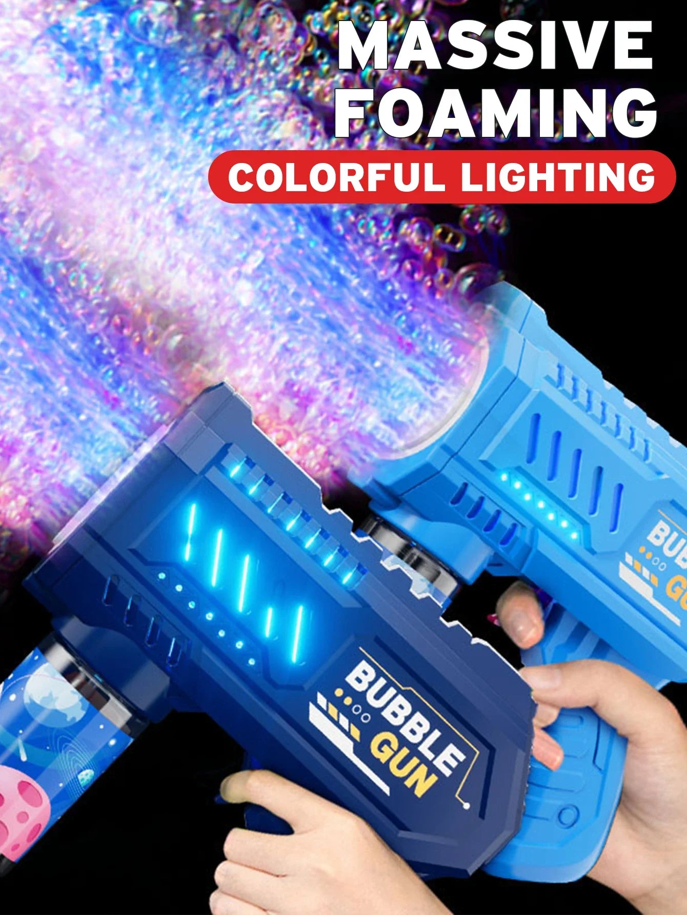 GlowBubbles Automatic Bubble Maker Toy ATHLEXES