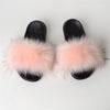 Luxury Faux Fur Slides for Women - Summer Comfort ATHLEXES