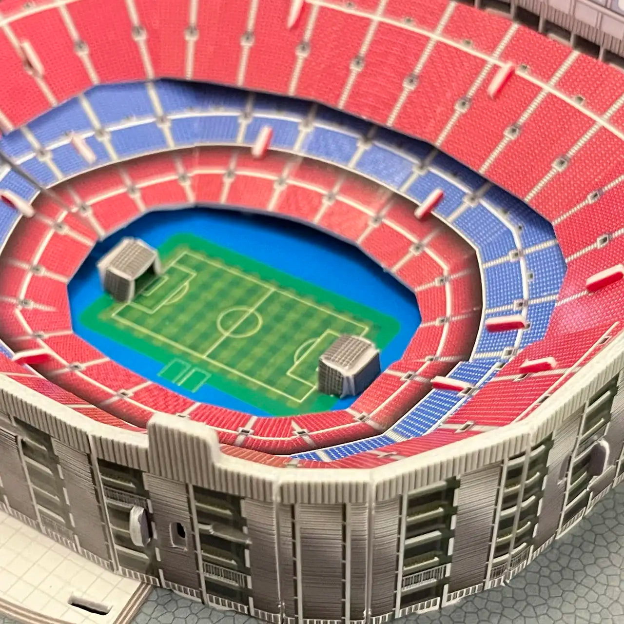 Feooe Camp Nou 3D Football Field Puzzle Model ATHLEXES