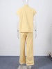 Chic Summer Vest and Wide Leg Pants Set ATHLEXES