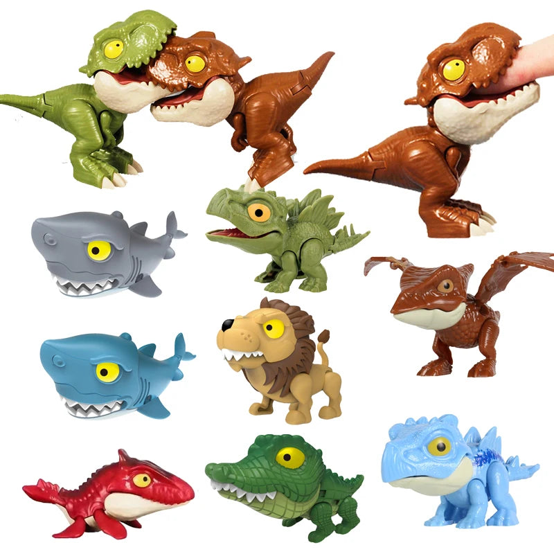 Jurassic Jointed Tyrannosaurus Rex Dinosaur Model Toy ATHLEXES