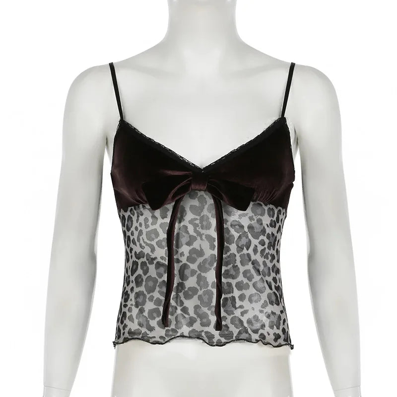 Vintage Lace Bow Crop Top ATHLEXES