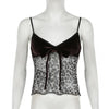 Vintage Lace Bow Crop Top ATHLEXES