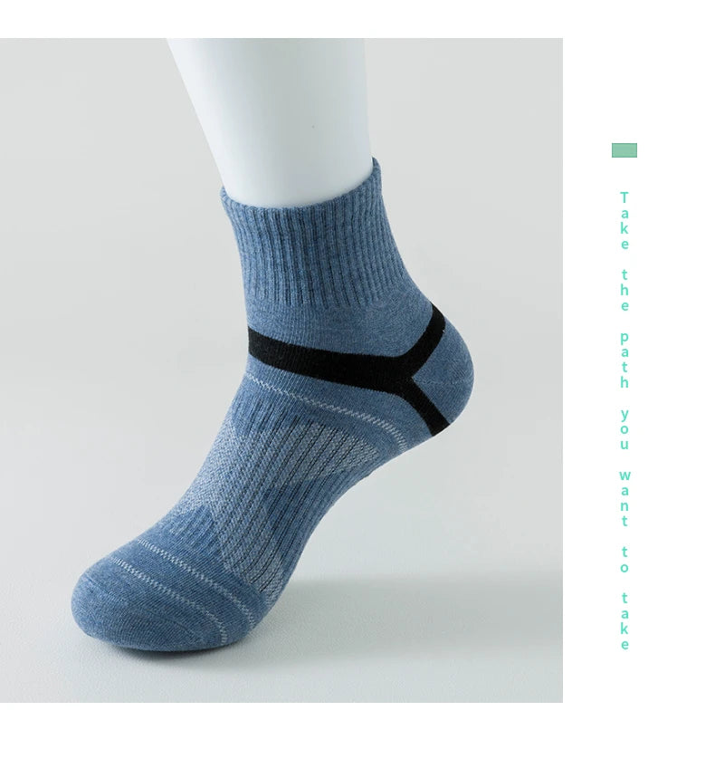 Trendy Cotton Sports Socks Set ATHLEXES