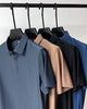 SilkCool Men's Polo: Luxury Summer Short Sleeve Shirt ATHLEXES