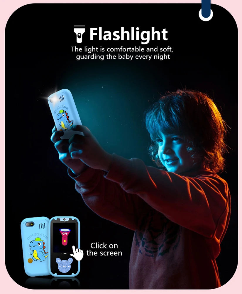 Smart Kids Dual Camera Educational Phone Toy ATHLEXES