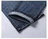 Classic Blue Black Stretch Denim Jeans for Men ATHLEXES