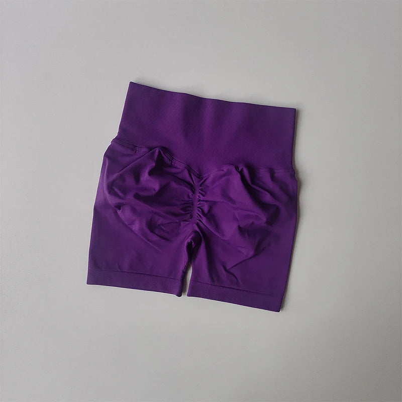 SleekFit Seamless Yoga Shorts for Active Women ATHLEXES