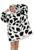CozyNest Oversized Flannel Hoodie Blanket ATHLEXES