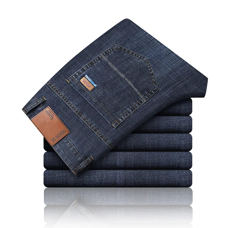 KUBRO Menâ??s Lightweight Stretch Denim Jeans ATHLEXES