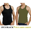 SummerFit Men's Cotton Sleeveless Gym Top ATHLEXES