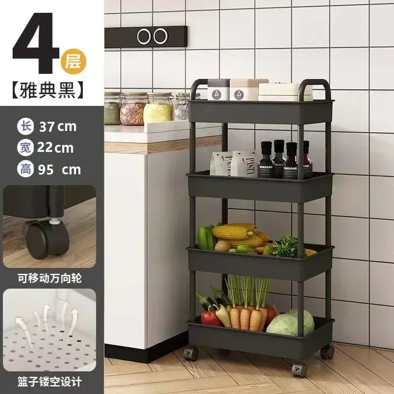 Versatile Multi-Layer Mobile Storage Rack ATHLEXES