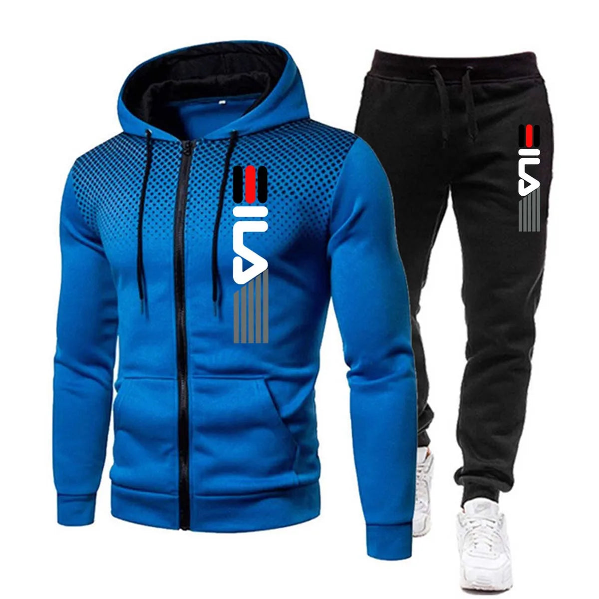 Elite Men's Fitness Tracksuit Set for Active Lifestyle ATHLEXES