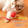 Interactive Cat Toys Ball Auto Electric Rolling Ball Toys for Cats/Kitty Pets Smart Automatic Teaser USB Rechargeable ATHLEXES