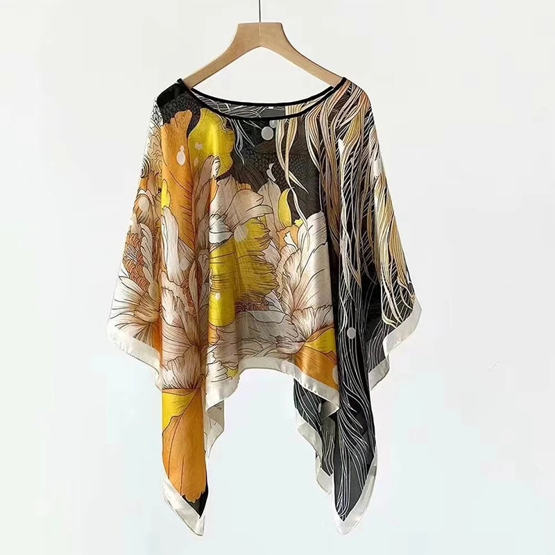 ChicSun Chiffon Beach Cover Up for Women ATHLEXES