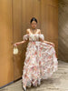 Chic Floral Patchwork Mesh Dress for Women ATHLEXES