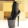 Extrem 8 Stiletto Lace-Up Exotic Dance Boots ATHLEXES