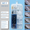 COLOUR_MAX Eyeglasses Repair Kit with Soft Nose Pads ATHLEXES