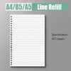 Refillable A4 A5 B5 Spiral Loose Leaf Notebook ATHLEXES