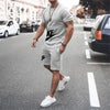 Luxury Men's Two-Piece Gym Shorts Set ATHLEXES