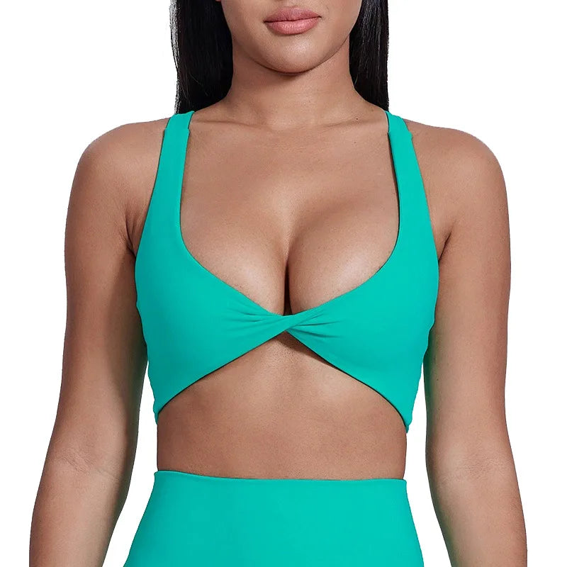 SHINBENE Women's Yoga Fitness Sports Bra ATHLEXES