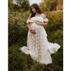 Boho Chic Maternity Photo Shoot Dress ATHLEXES