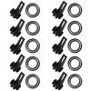 10pcs Premium Bait Keeper with Rubber Rings for Fishing ATHLEXES