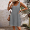 Summer Breeze Plus Size Pocket T-Shirt Dress ATHLEXES