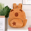 Kawaii Capybara Plush Backpack for Kids ATHLEXES
